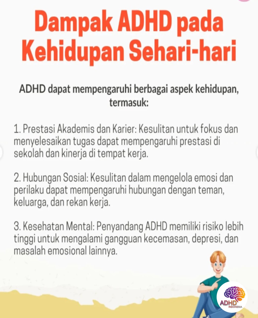ADHD dan Hubungan Sosial Anak di Lingkungan Sekolah di Kota Tidore Kepulauan