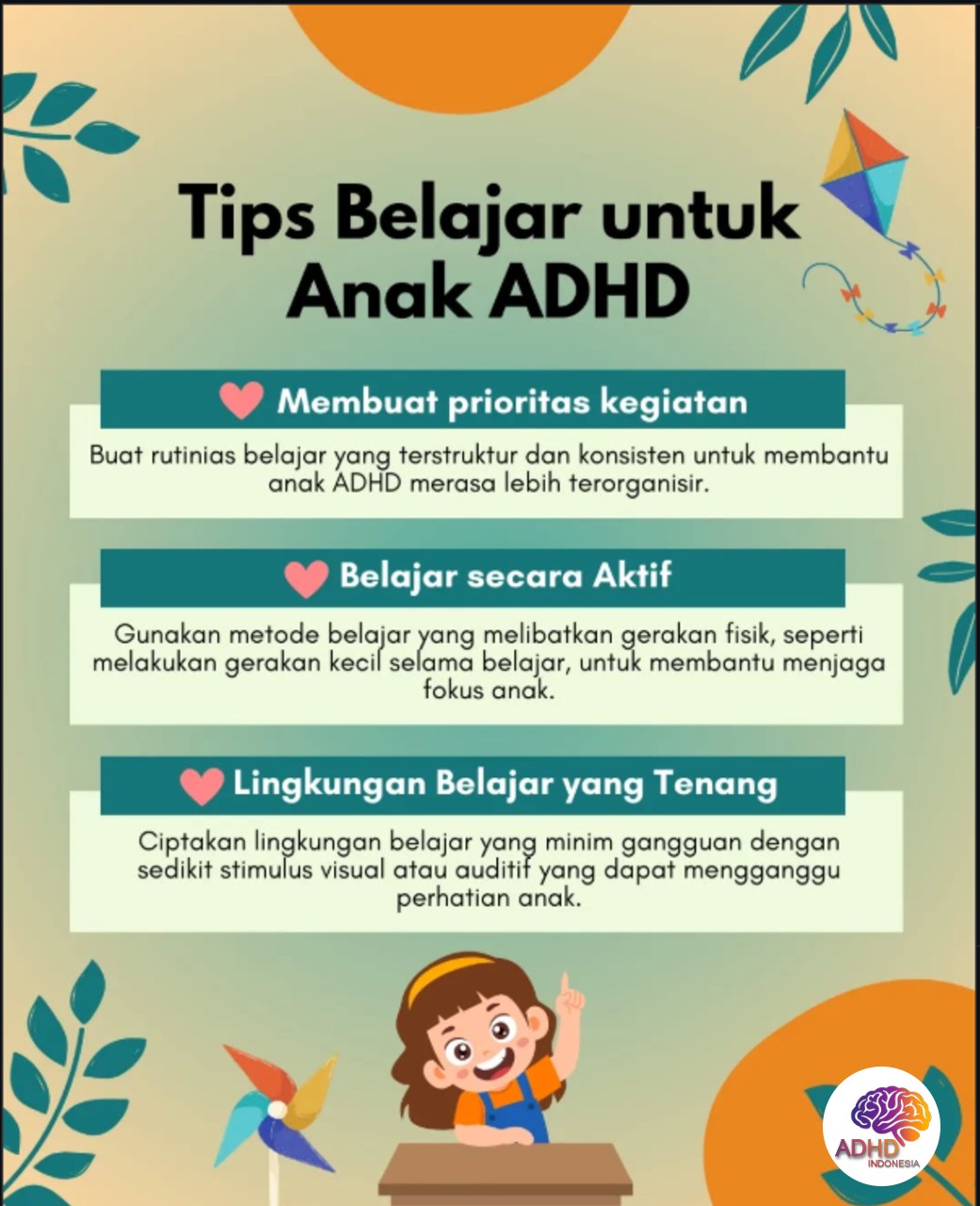 Strategi Belajar yang Cocok untuk Anak ADHD di Kota Tidore Kepulauan